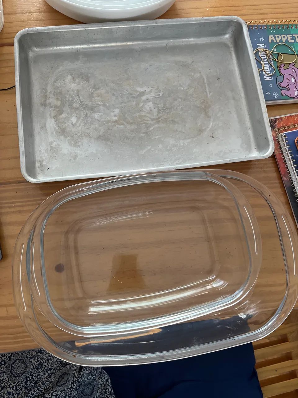 2 travessas + 1 assadeira 