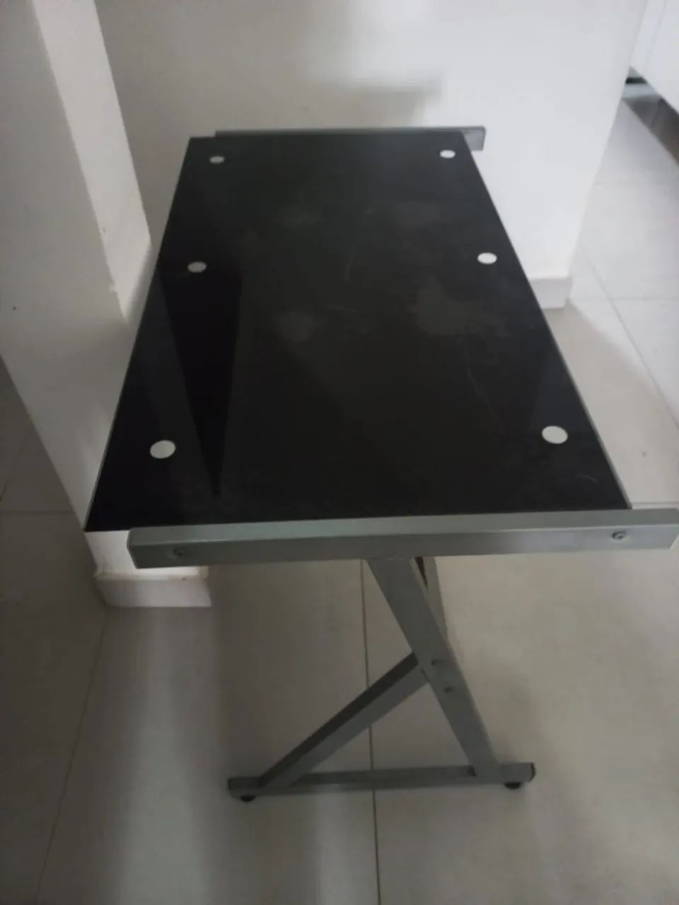 Mesa escritório de vidro - Foto 4