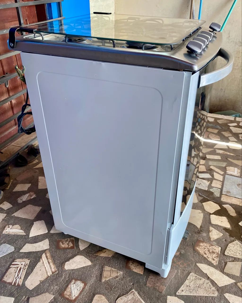 Fogão 4 bocas Electrolux branco elétrico. ENTREGO - Foto 5