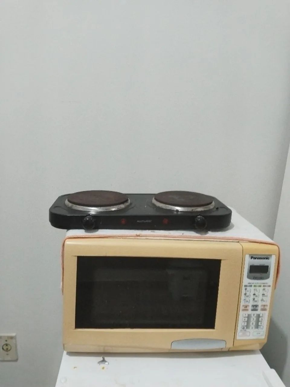 Microondas com fogão 