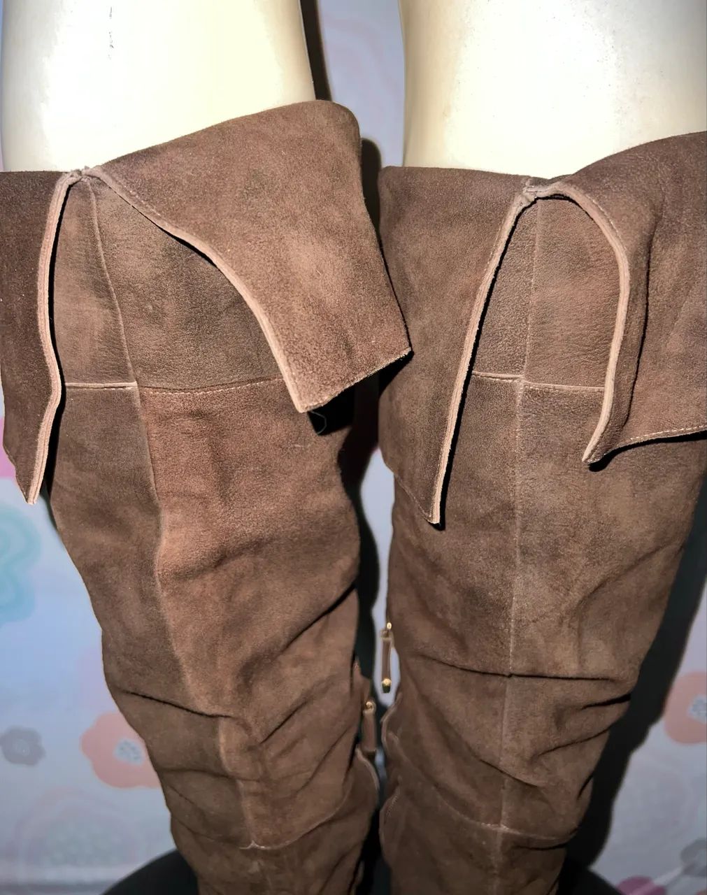 Bota cano longo de couro - Foto 4