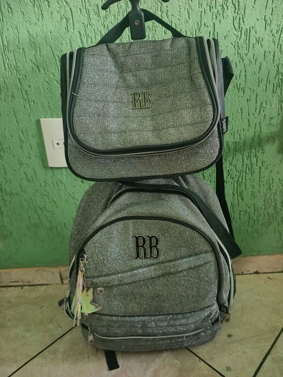 Kit mochila e lancheira térmica Rebecca Bonbon 