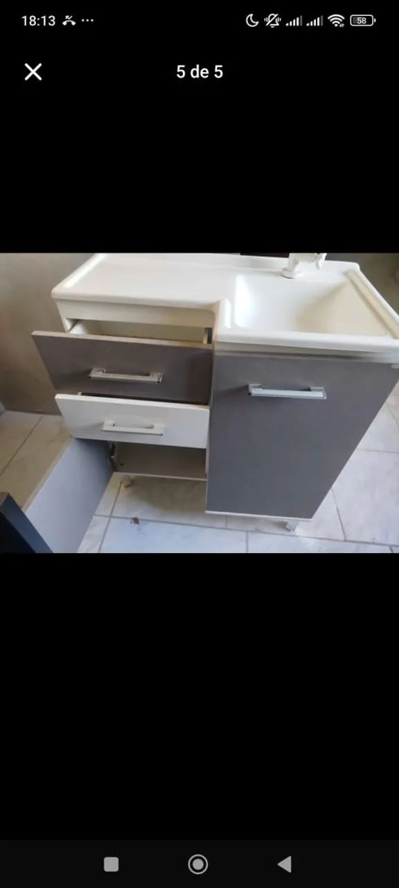 Balcão de pia de banheiro  - Foto 2