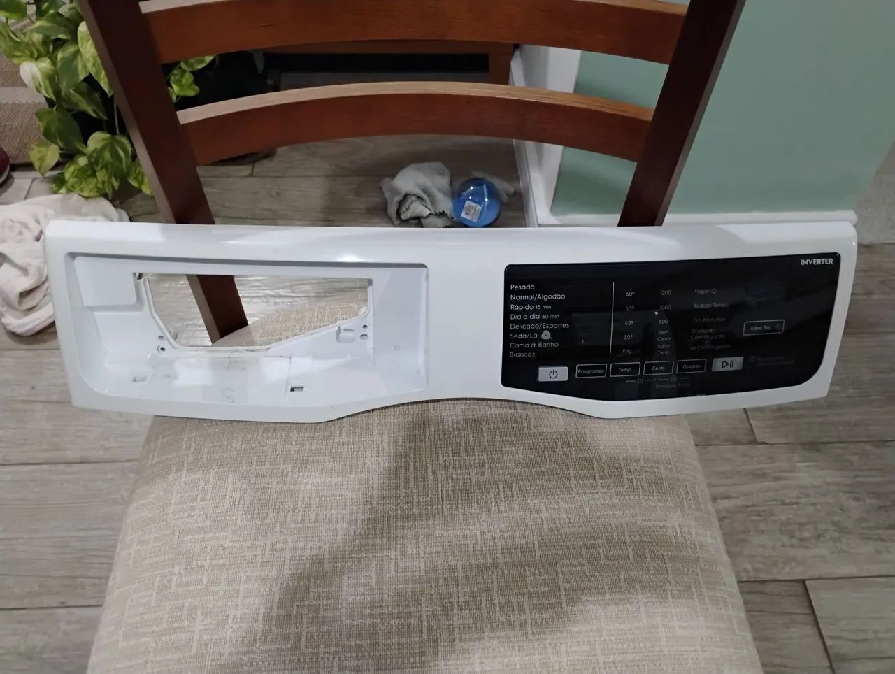 Painel lavadora Electrolux LFE11 com placa funcionando. - Foto 4