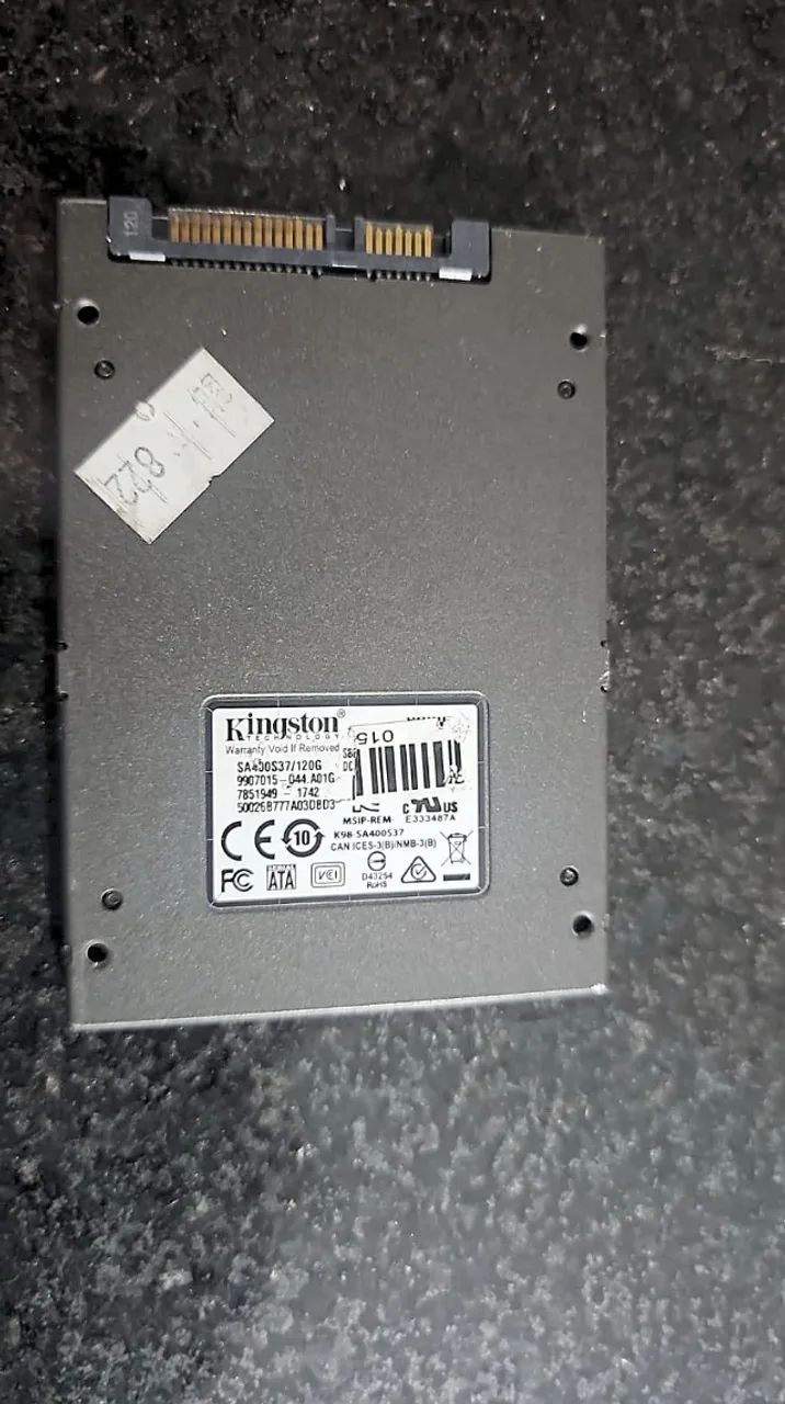 SSD Kingston - Aceito proposta