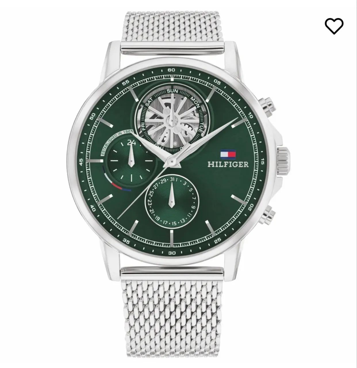 RELÓGIO TOMMY HILFIGER MASCULINO AÇO PRATEADO