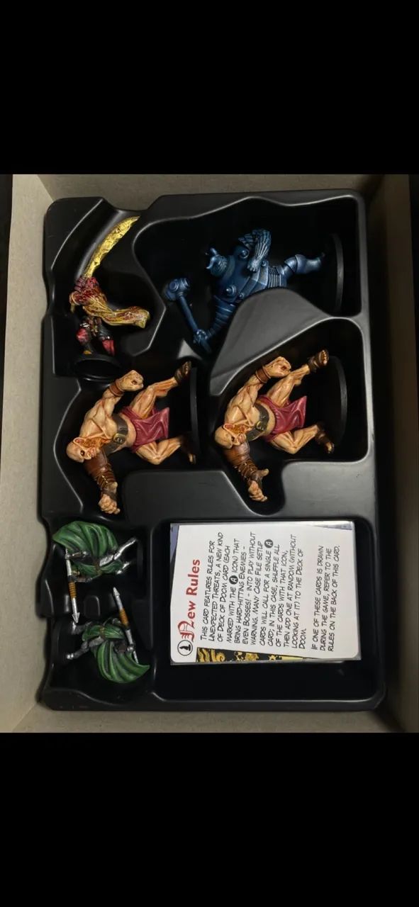 Expansões Hellboy Board Game: Wild Hunt e Mexico 100% pintadas - Foto 5