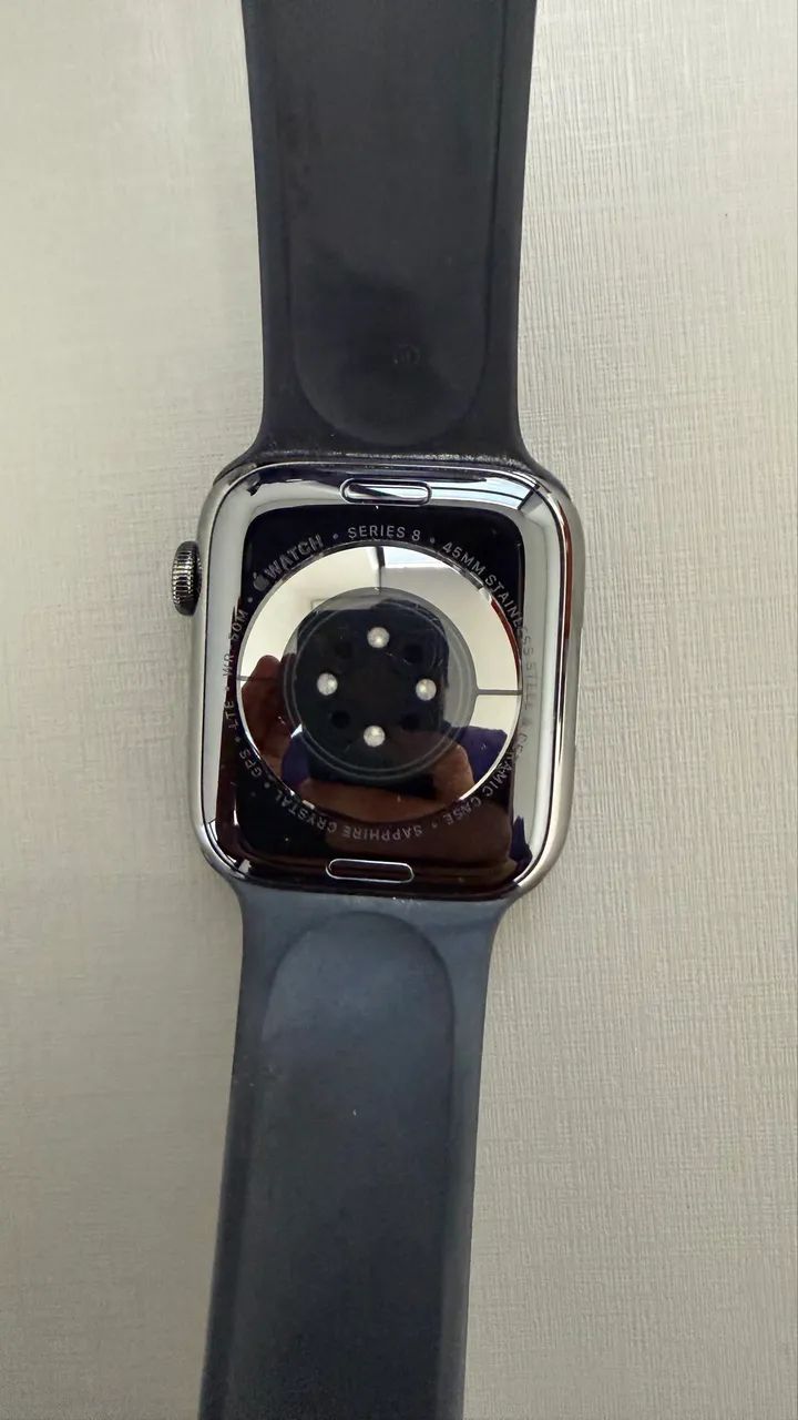 Apple Watch 8 inox - GPS + Cellular - Foto 2