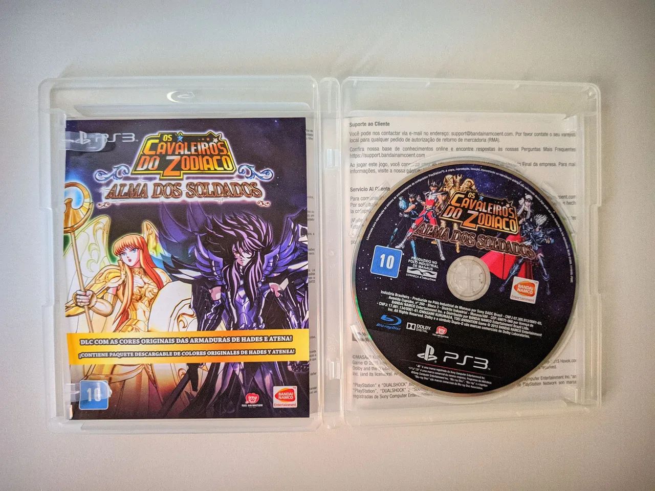 Coleção Cavaleiros do Zodíaco PS3 Original 3 Jogos - Jogos de
