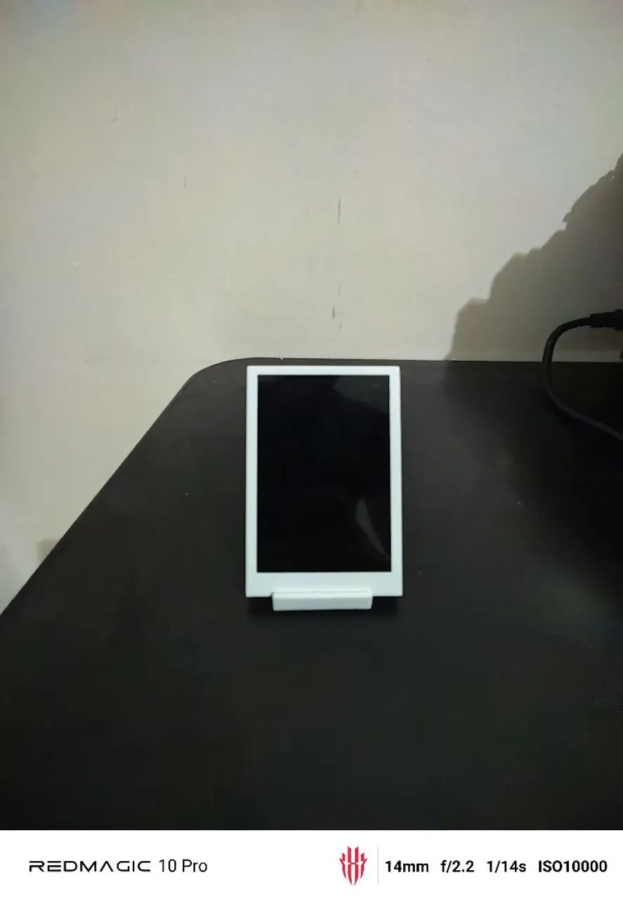 Mini tela para setup