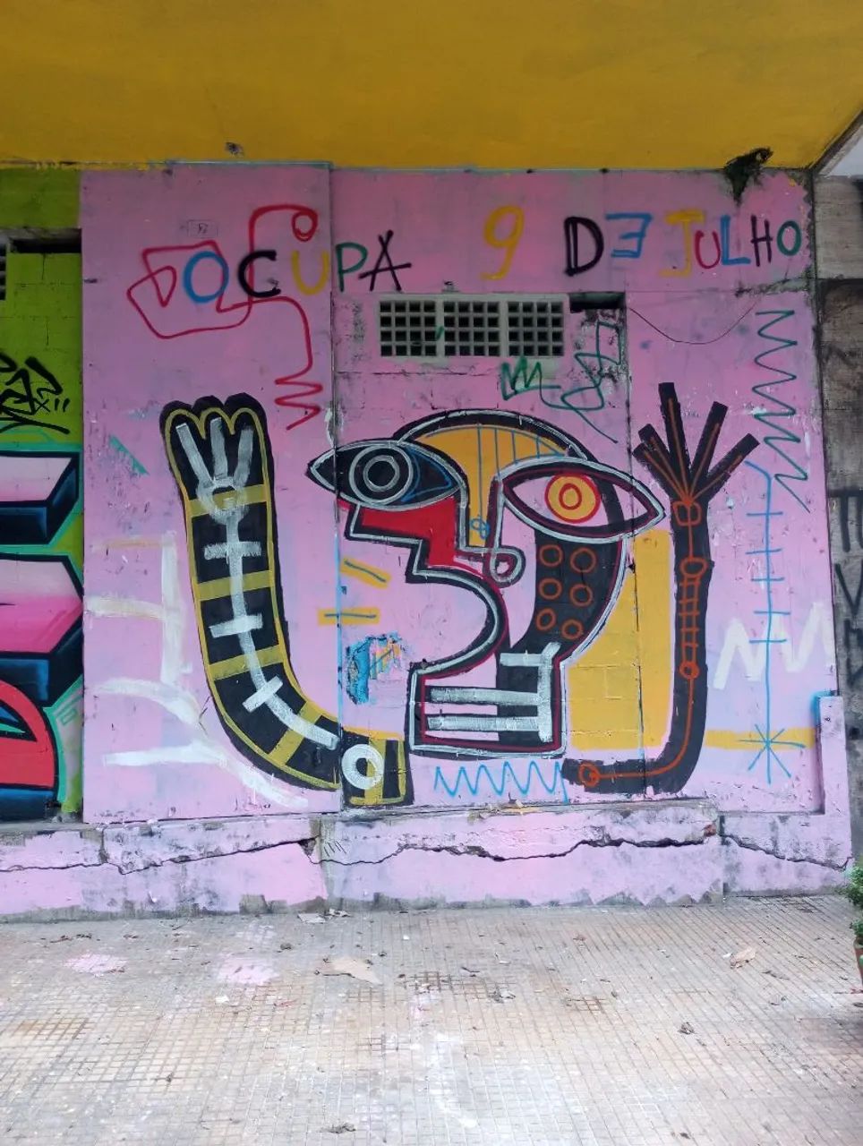 Arte mural estilo neo expressionismo - Foto 3