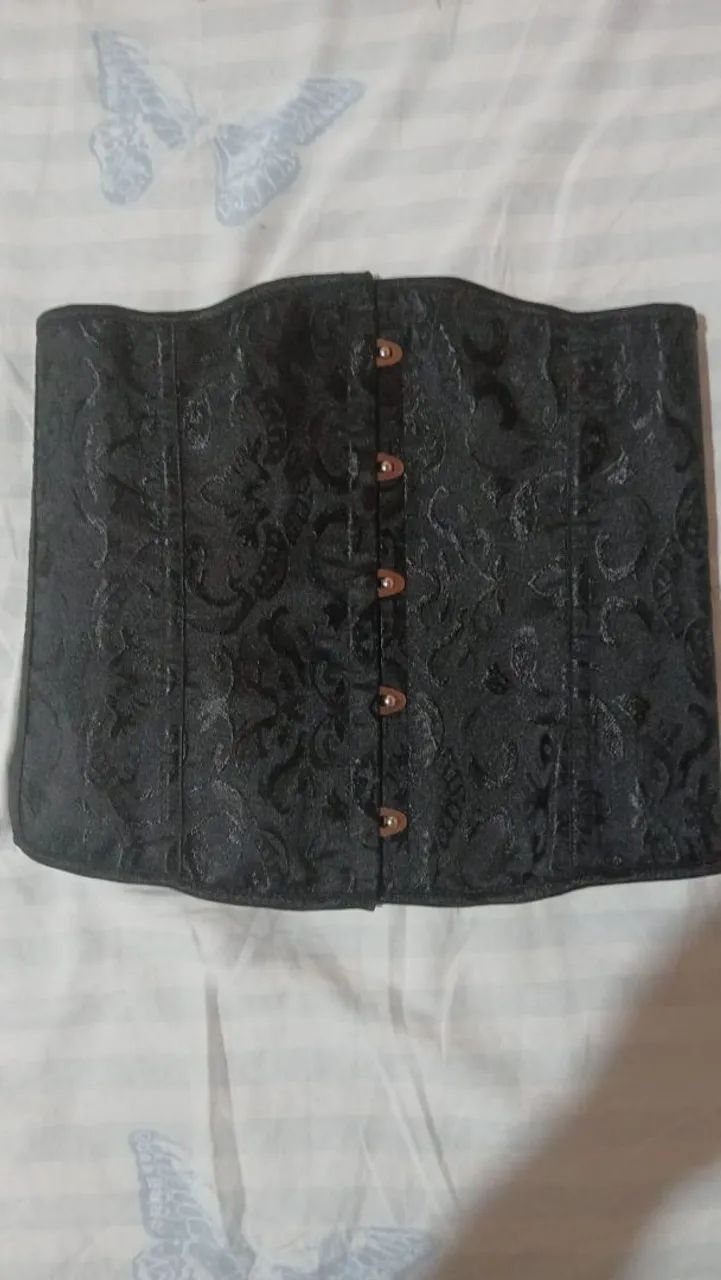 corset espartilho gótico de amarração