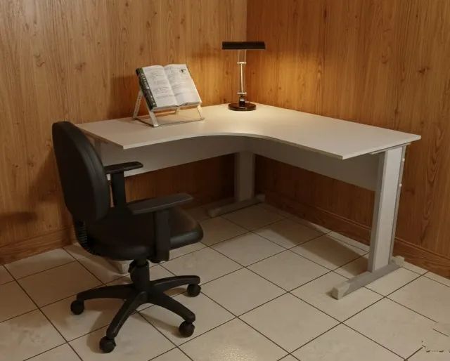 Mesa e cadeira para escritório 