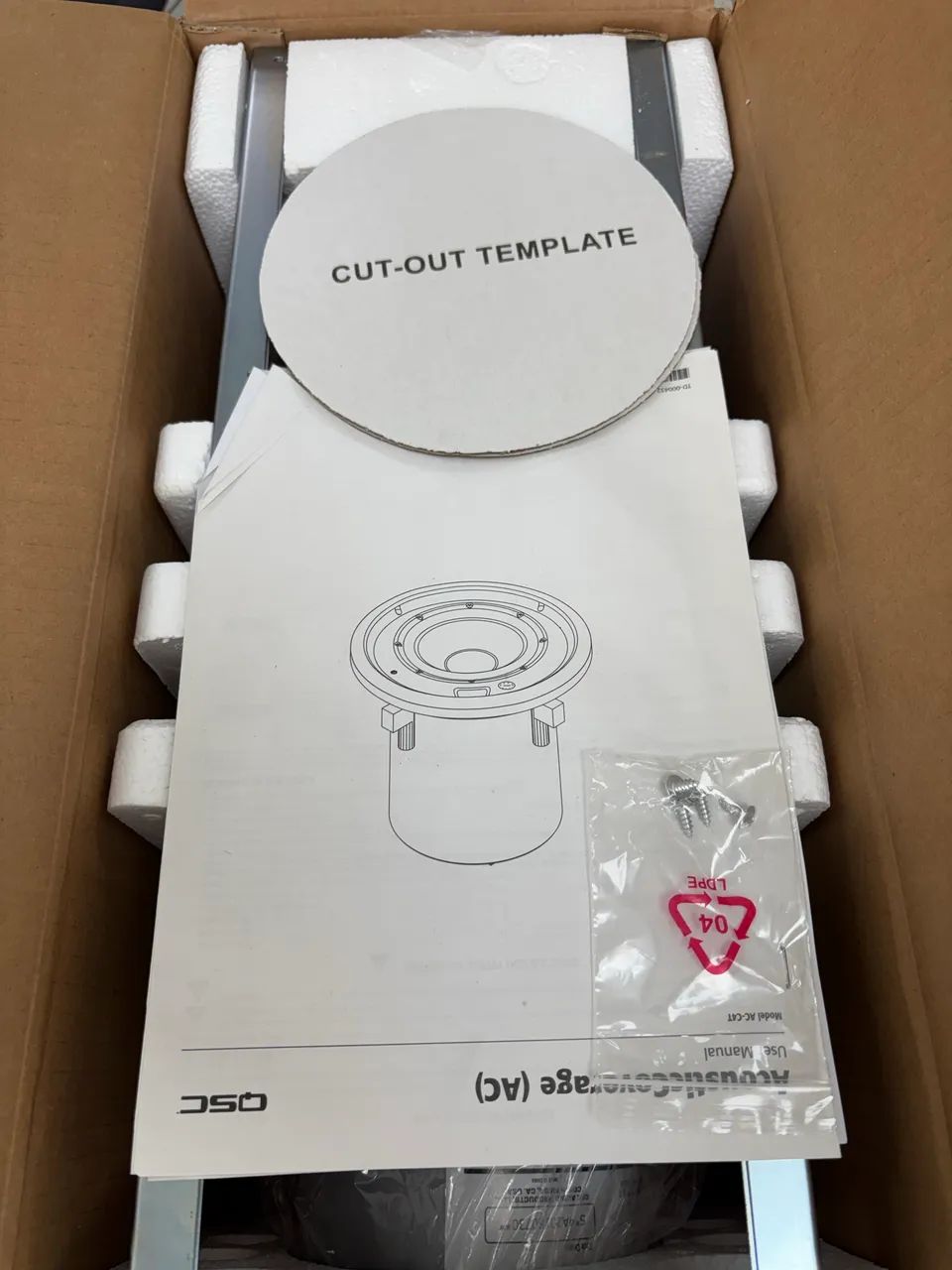 Par Caixa Embutir Teto QSC AC - C4t - Foto 4