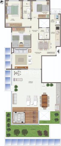 Apartamento à venda com 2 dormitórios em Campeche, Florianópolis cod:CO001153 - Foto 2