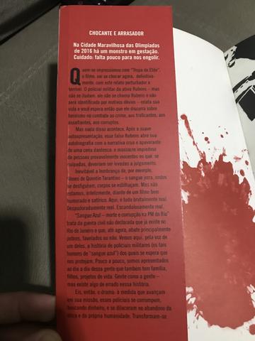 Livro: SANGUE AZUL - Morte e corrupção na PM do RJ - Foto 2