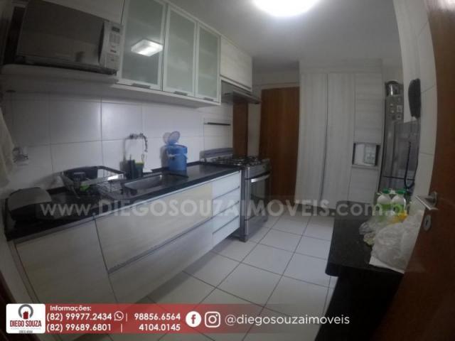 Apartamento para venda em maceió, farol, 3 dormitórios, 1 suíte, 1 banheiro, 2 vagas - Foto 16