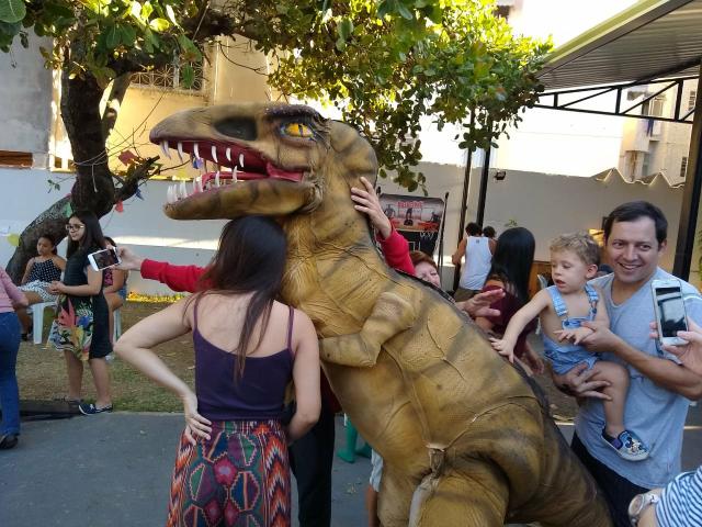 Dinossauro em sua festa .realisno e pontualidade!! - Foto 3