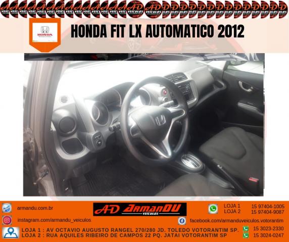 HONDA FIT 2011/2012 1.4 LX 16V FLEX 4P AUTOMÁTICO - Foto 2