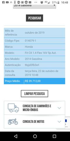 Honda Fit Prata 1.4 2014 - Foto 5