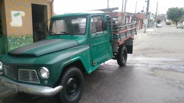 Vendo F75 Willys 1968 4x4 mecânica original 6cc gasolina gnv - Foto 2