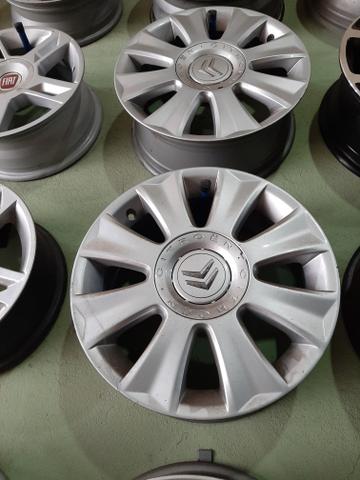 Jogo de rodas Citroen aro 16 - Foto 2