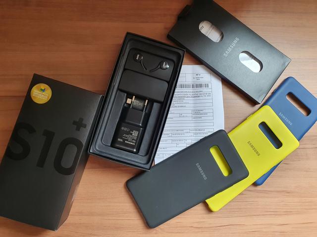 Galaxy S10 Plus Ceramic Black 512GB Novo NF e garantia até Agosto 2020