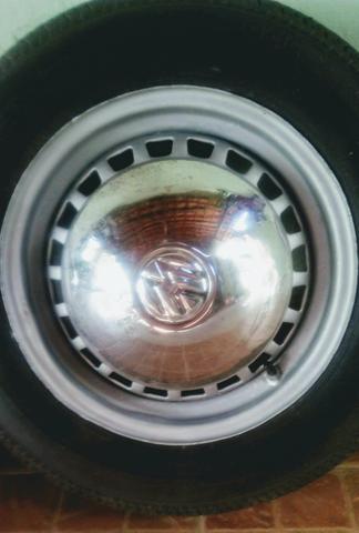 Rodas VW fusca aro 15 4 furos - Foto 5