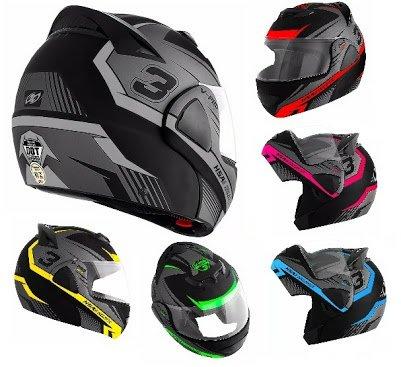 Capacete robocop protork novo