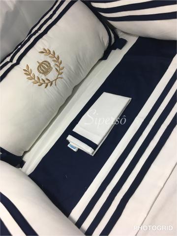 Kit lençóis e fronhas para berço - Foto 4