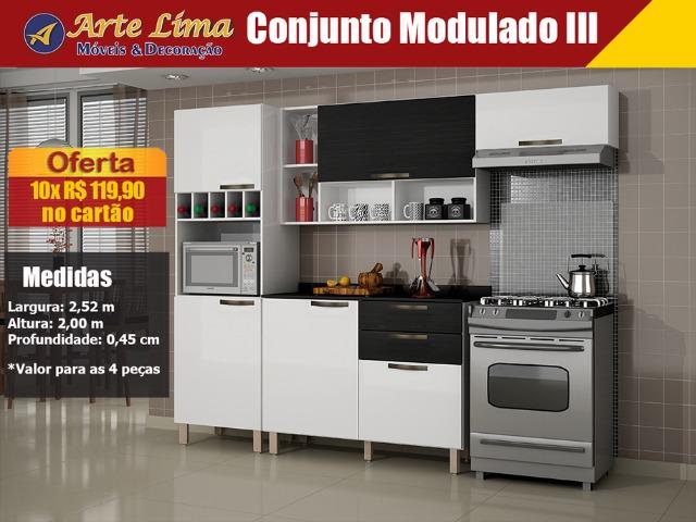 Armários de Cozinha Modulados - Foto 3
