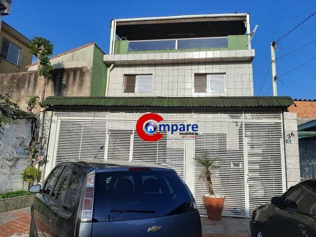 Sobrado com 3 dormitórios à venda, 200 m² por R$ 550.000 - Cocaia - Guarulhos/SP
