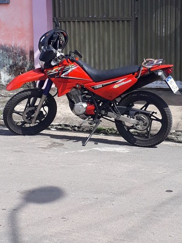YAMAHA XTZ125 VERMELHA 2009