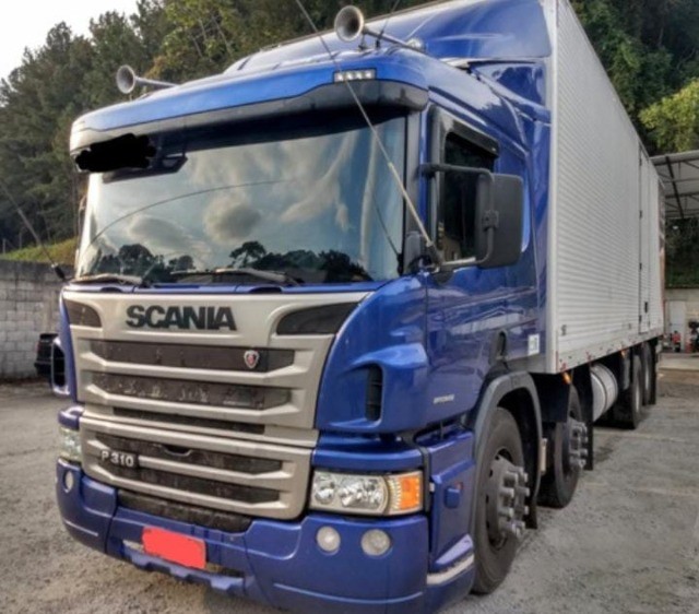 SCANIA P310 BAÚ SECO 2014