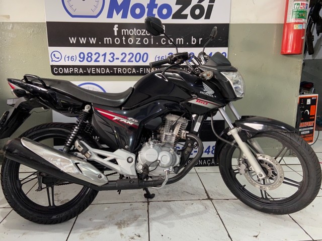 HONDA CG 160 FAN ESD PRETO