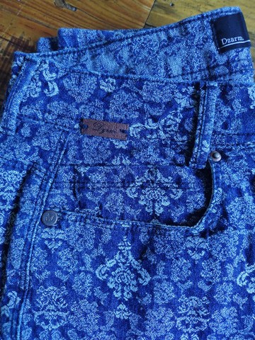 Calça jeans estampada Dzarm - Foto 5