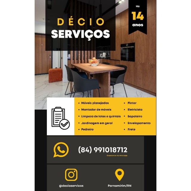 MONTADOR DE MÓVEIS E SERVIÇOS ( PARNAMIRIM E ZONA SUL DE NATAL ) - Serviços - Centro, Parnamirim 1101861693 | OLX MONTADOR DE MÓVEIS E SERVIÇOS ( PARNAMIRIM E ZONA SUL DE NATAL ) - Serviços - Centro, Parnamirim 1101861693 | OLX