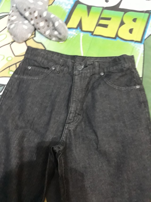 Calça jeans Lee preta  original  - Foto 3