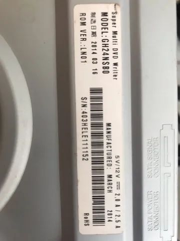 Gravadora e leitora DVD e CD LG - Foto 2