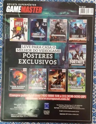 Revista Playstation Edição De Aniversário 20 Anos - Detonado Resident Evil 2  N° 253