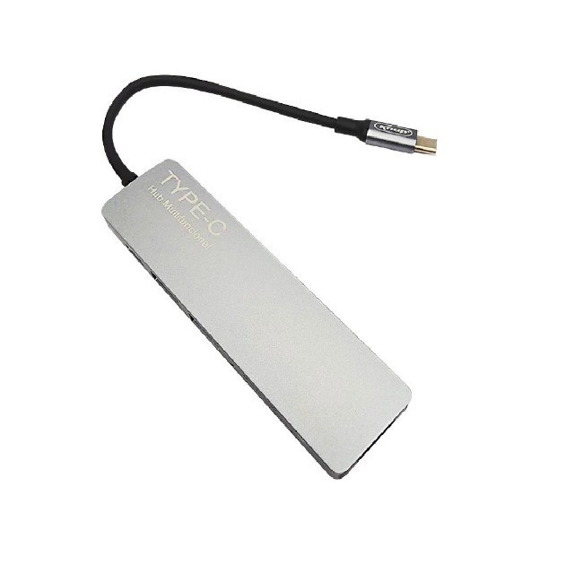 Hub Docking Station 6x1 Adaptador Type C x Cartao SD, Usb 3.1 e Hdmi KP-AD117 - Foto 3