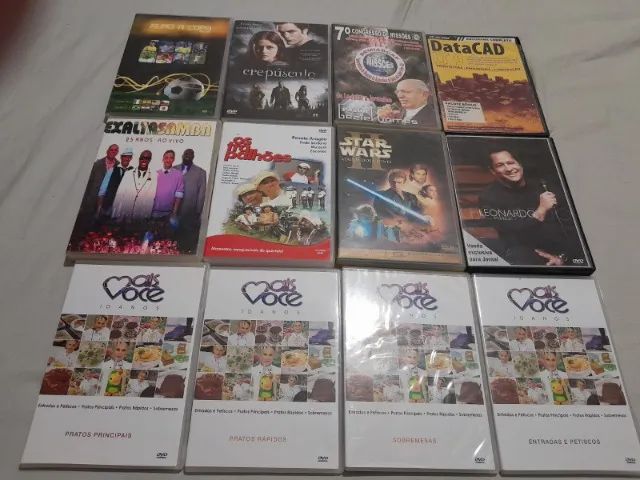 DVD - Vários Títulos e Filmes.