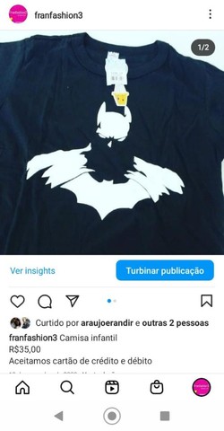 Blusas tamanho 14 anos em algodão super qualidade e conforto  - Foto 2