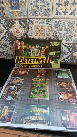 Jogo Tabuleiro Detetive  Jogo de Tabuleiro Estrela Usado 68331518