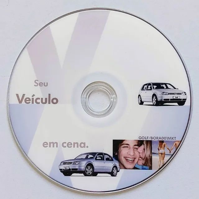 VW Golf e Bora - CD-ROM de press kit - material de imprensa