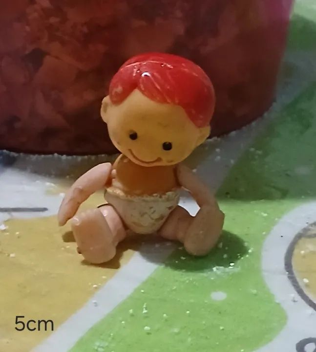 Bebê Miniatura Articulado - Tamanho 5cm - Foto 5