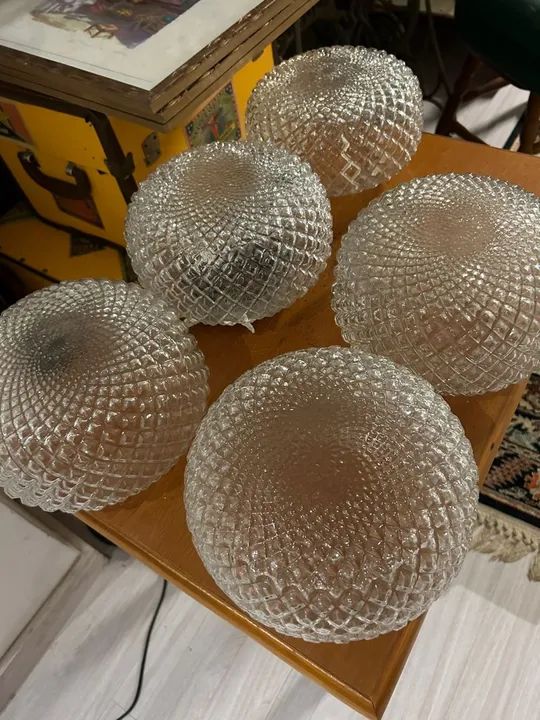 5 Cúpulas de Vidro para Lustre - Foto 2