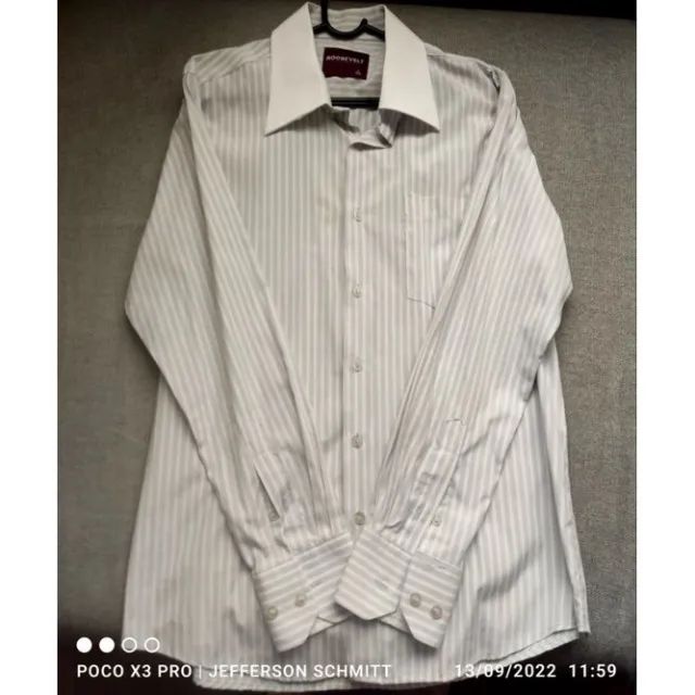 Camisa Social Roosevelt ML Tamanho: 2 (P) - Foto 3