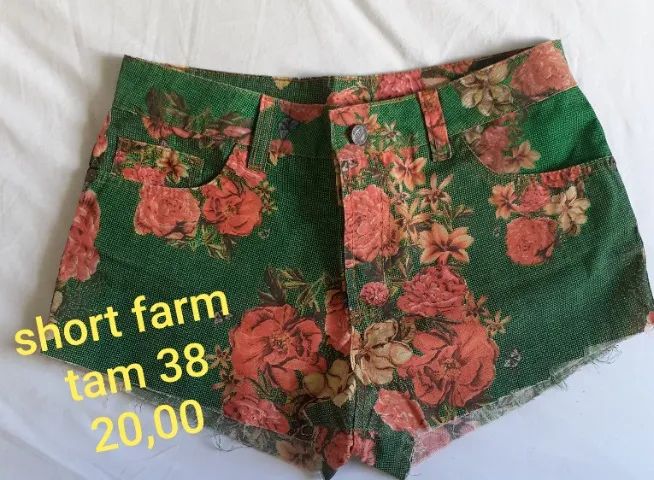 kit 5 Shorts e 1 Saia