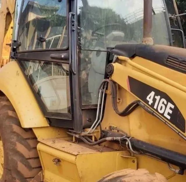 retroescavadeira caterpillar 416 e ano 2015 - Foto 2